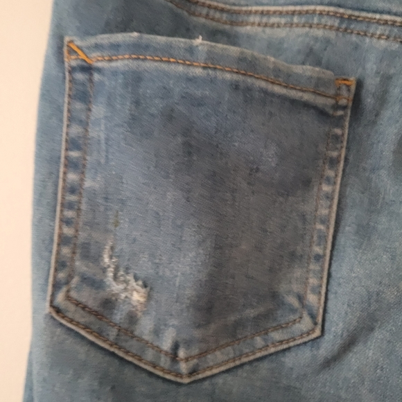 UNIVERSITY CLUB RIPPED SKINNY JEANS - Picture 6 of 7